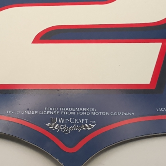 NASCAR Racing Shield Sign Rusty Wallace - Picture 3 of 4